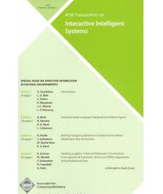 Transaction on Interactive Intelligent System